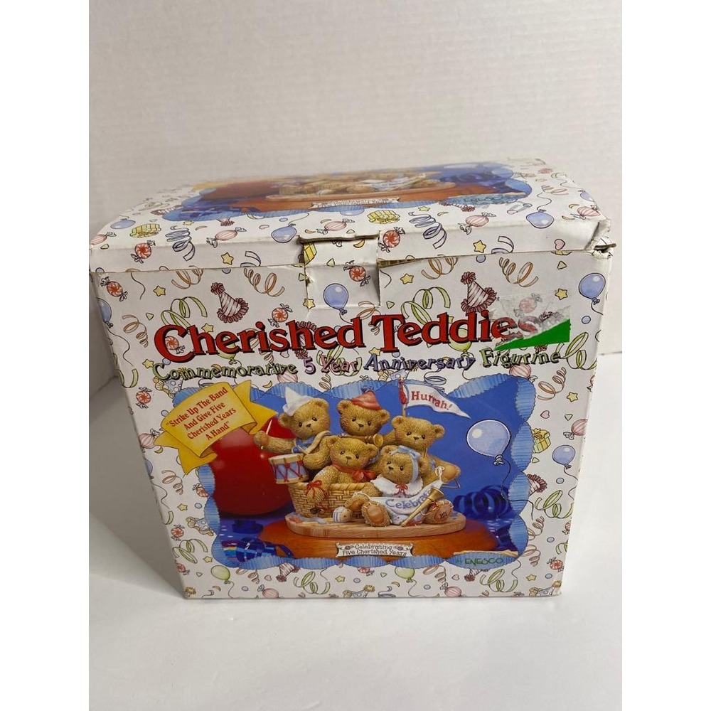 205354 Cherished Teddies Strike Up The Band And Give Five Cherished Years A Hand - Picture 6 of 6